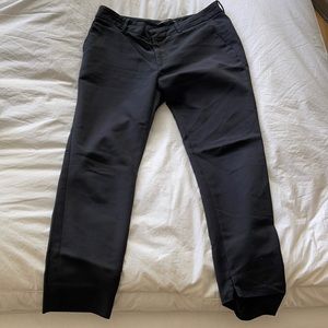 Zara black ankle length trousers